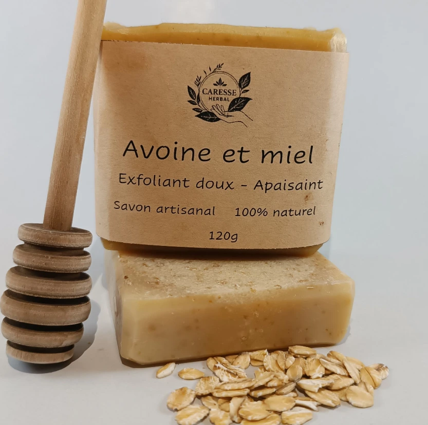 Savon avoine et miel